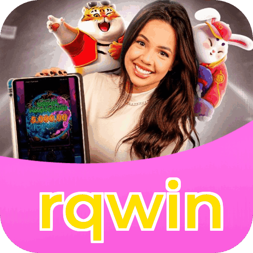 Interface do aplicativo rqwin mostrando jogos disponíveis no iOS e Android